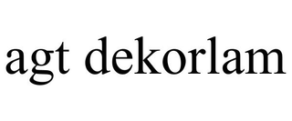AGT DEKORLAM