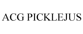 ACG PICKLEJUS