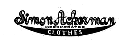 SIMON ACKERMAN CLOTHES INCORPORATED