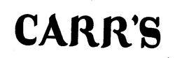 CARR'S