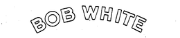 BOB WHITE