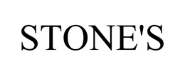 STONE'S