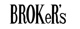 BROKER'S