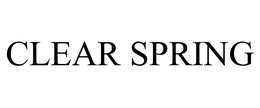 CLEAR SPRING