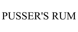 PUSSER'S RUM