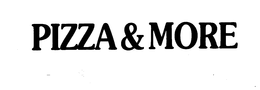 PIZZA & MORE