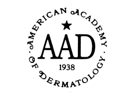 AAD 1938 AMERICAN ACADEMY OF DERMATOLOGY