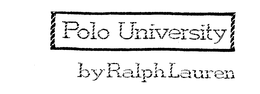 POLO UNIVERSITY BY RALPH LAUREN