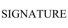 SIGNATURE
