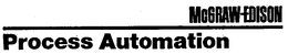 MCGRAW-EDISON PROCESS AUTOMATION
