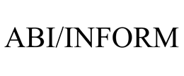 ABI/INFORM