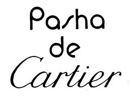 PASHA DE CARTIER