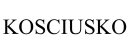 KOSCIUSKO