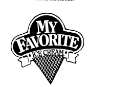 MY FAVORITE ICE CREAM