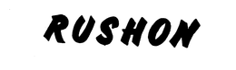 RUSHON