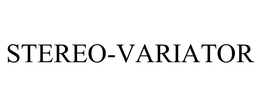 STEREO-VARIATOR