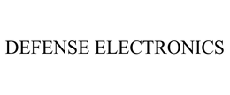 DEFENSE ELECTRONICS