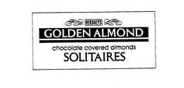 HERSHEY'S GOLDEN ALMOND CHOCOLATE COVERED ALMONDS SOLITAIRES