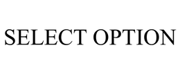 SELECT OPTION
