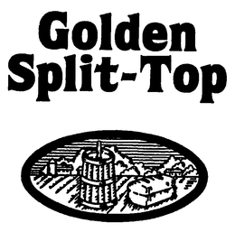 GOLDEN SPLIT-TOP