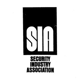 SIA SECURITY INDUSTRY ASSOCIATION