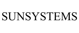 SUNSYSTEMS