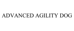ADVANCED AGILITY DOG