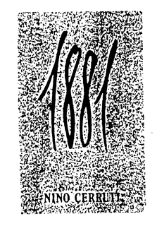 1881 NINO CERRUTI