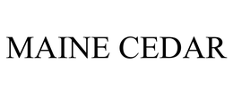 MAINE CEDAR