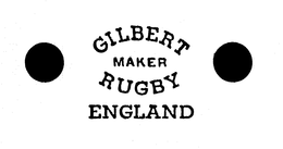 GILBERT MAKER RUGBY ENGLAND