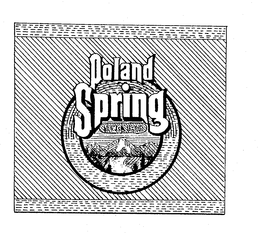 POLAND SPRING SINCE 1845