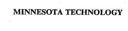 MINNESOTA TECHNOLOGY