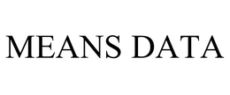 MEANS DATA