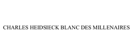 CHARLES HEIDSIECK BLANC DES MILLENAIRES
