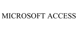 MICROSOFT ACCESS