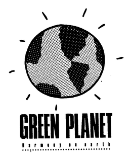 GREEN PLANET HARMONY ON EARTH