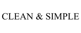 CLEAN & SIMPLE