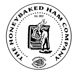 THE HONEYBAKED HAM COMPANY EST. 1957 AUTHENTIC SPIRAL SLICED