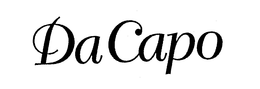 DA CAPO