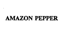 AMAZON PEPPER