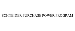 SCHNEIDER PURCHASE POWER PROGRAM