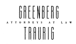 GREENBERG TRAURIG ATTORNEYS AT LAW