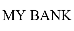 MY BANK