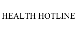 HEALTH HOTLINE
