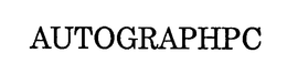 AUTOGRAPHPC