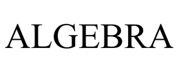 ALGEBRA
