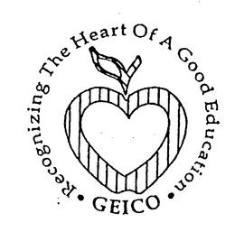 RECOGNIZING THE HEART OF A GOOD EDUCATION GEICO