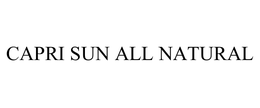 CAPRI SUN ALL NATURAL