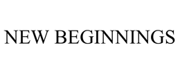 NEW BEGINNINGS