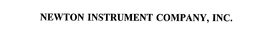 NEWTON INSTRUMENT COMPANY, INC.